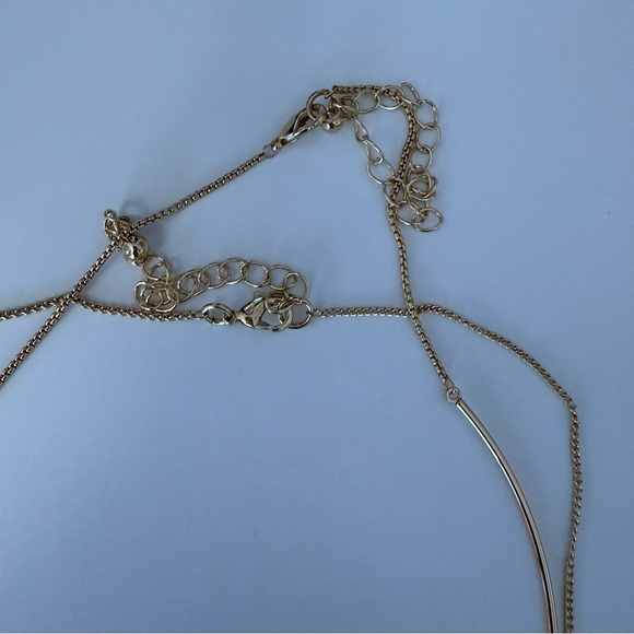 Anthropologie Gold Toned Layered Necklace Set of 2 - NWOT - Picture 6 of 6